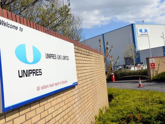 Unipres UK in Sunderland