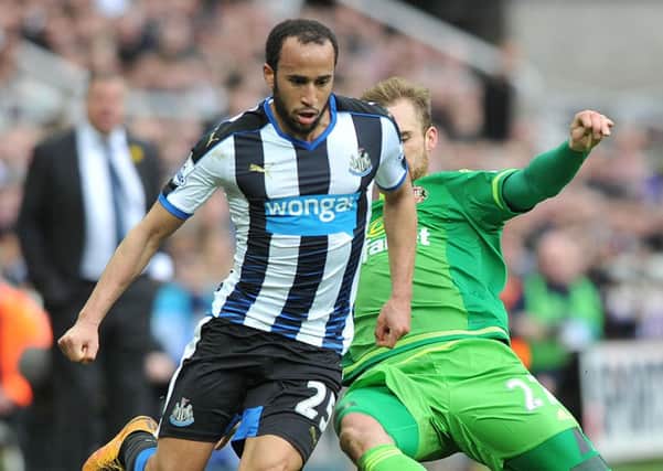 Newcastle winger Andros Townsend