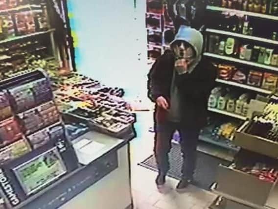 CCTV image of a man sought after an attempted robbery in Chester-le-Street.