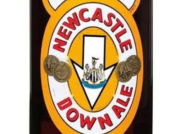 Newcastle Brown Ale is altered following the Magpies' relegation.