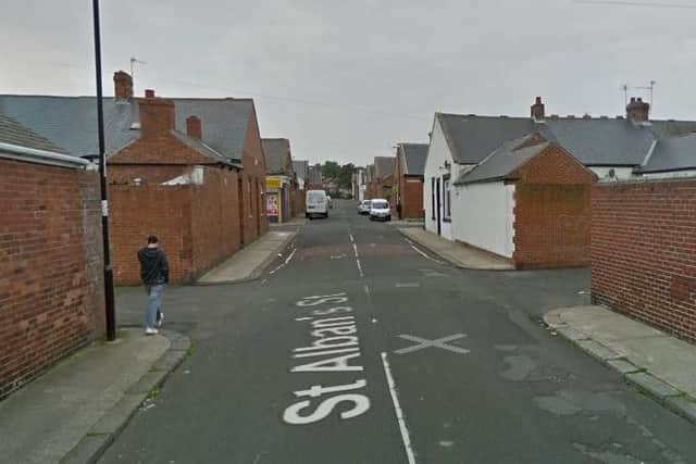 St Albans Street, in Hendon. Copyright Google.
