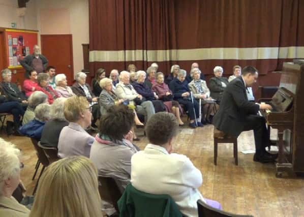 The piano recital by Alan Bowers held in Burn Park Methodist Church was a huge success.
