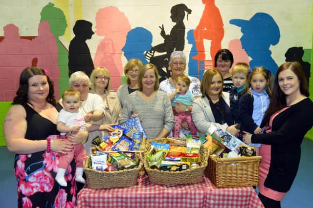 The nursery has made a donation to Loaves and Fishes foodbank.