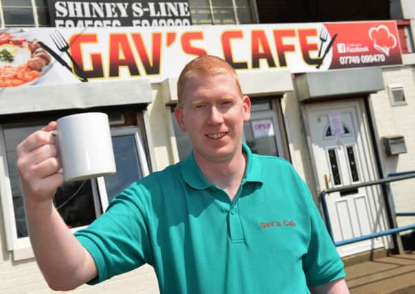Former Pitstop Cafe, Gav's Cafe Houghton le Spring Owner Gavin Wilson
