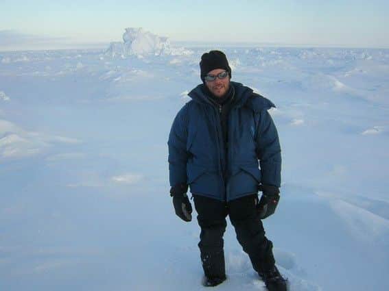 Russell A. Potter, pictured in the Canadian Arctic.
