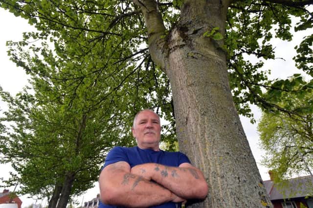 James Napper is angry over Gentoo tree cutting in Hetton