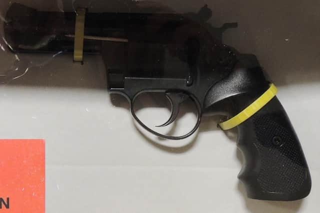 The firearm seized by police