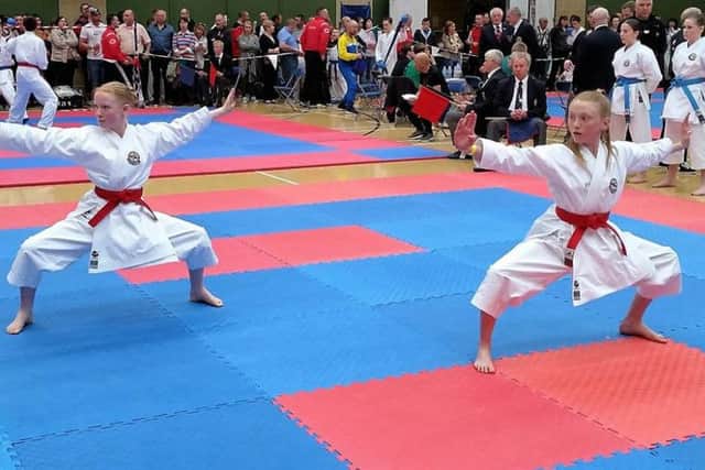 Two members from the Dokan team competing.