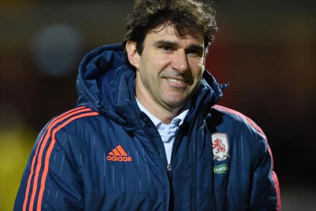Aitor Karanka led Middlesbrough to promotion back to the Premier League