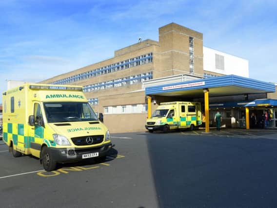 The drugs are missing after an ambulance was parked outside Sunderland's A&E department.