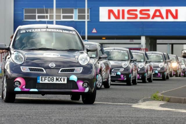 A convoy of 25 Nissan Micras  - similar to the model bought by David Cameron - were driven to the Motor Show in London celebrating 25 years of production in 2008.