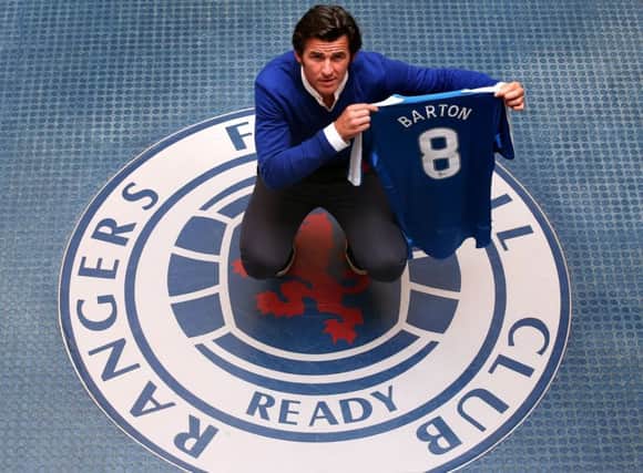 New Rangers signing Joey Barton