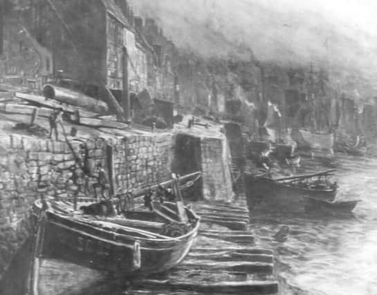 Thornhill Quay - the scene of Walter Hunter's waterside drama back in 1791.