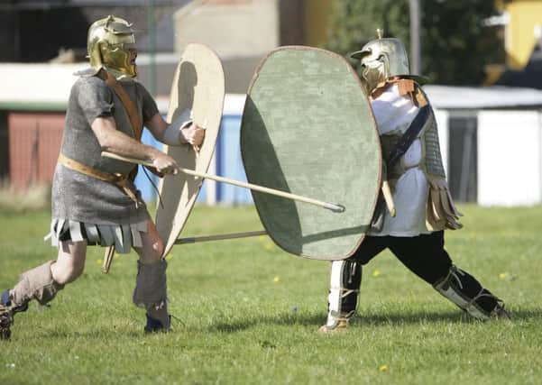 Quinta soldiers at Arbeia Roman Fort.