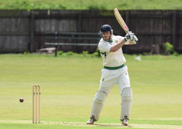 Hetton Lyons opening batsman Johnny Malkin in action against Newcastleon Saturday. Picture by Kevin Brady
