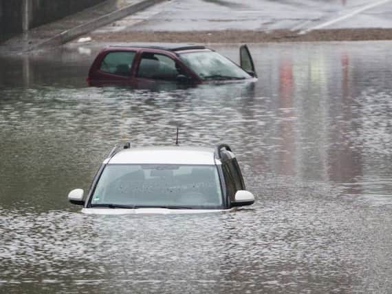 Flooding hit Germany over the weekend as severe storms swept across Europe
