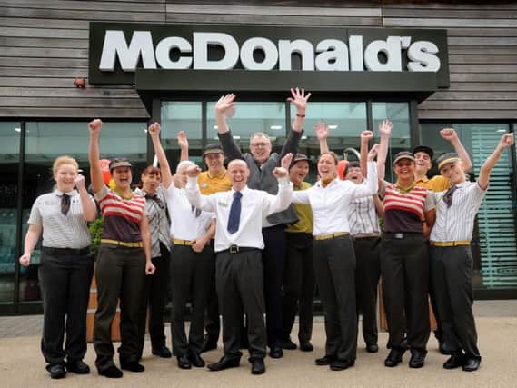 Staff at Dalton Park's McDonald's