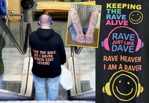 Dave the Rave features in the book