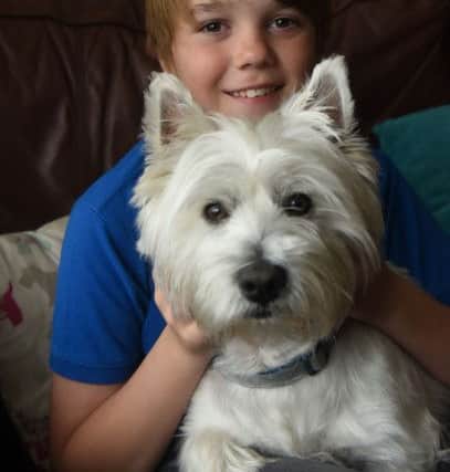 Will Talbot (11) of Rhoda Terrace, Grangetown, Sunderland, who is t feature in a CBBC program me Junior Vets on Call