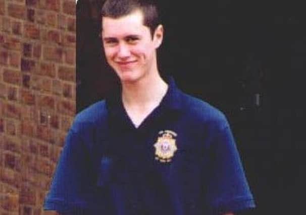 Private Geoff Gray, pictured in a photograph released by his parents.