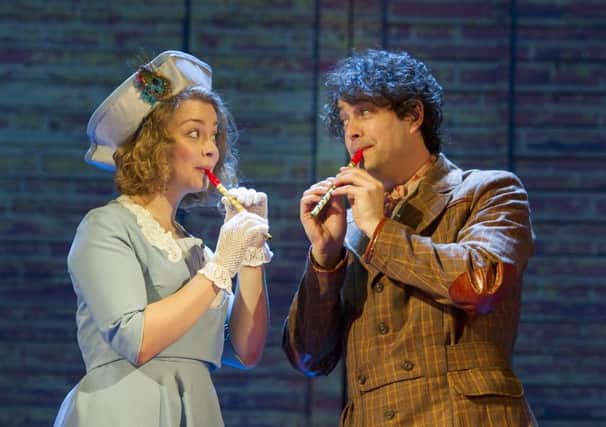 Carrie Hope Fletcher and Lee Mead in Chitty Chitty Bang Bang.