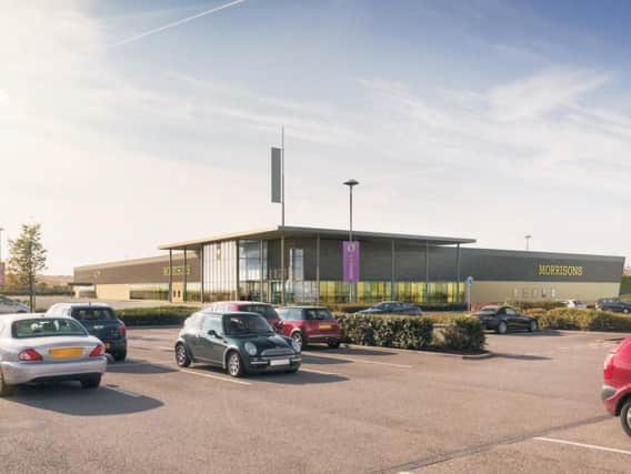How the finished Morrisons could look.