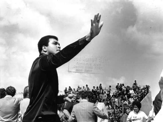Muhammad Ali in South Shields