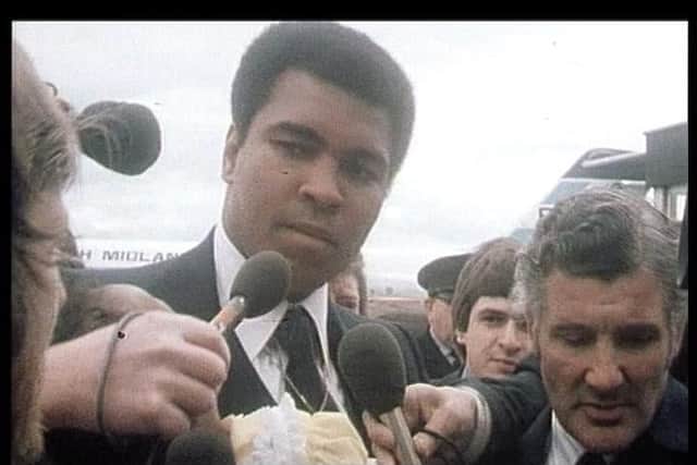 Muhammad Ali came to South Shields