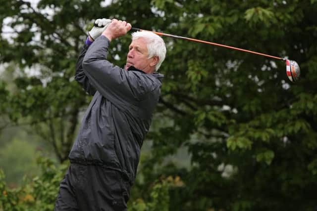 Former Sunderland goalkeeper Jimmy Montgomery takes part in the tournament.