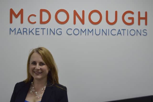Marketing professional Natasha McDonough.