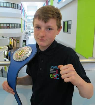 Thai boxing champ Rhys Smith, from Peterlee.