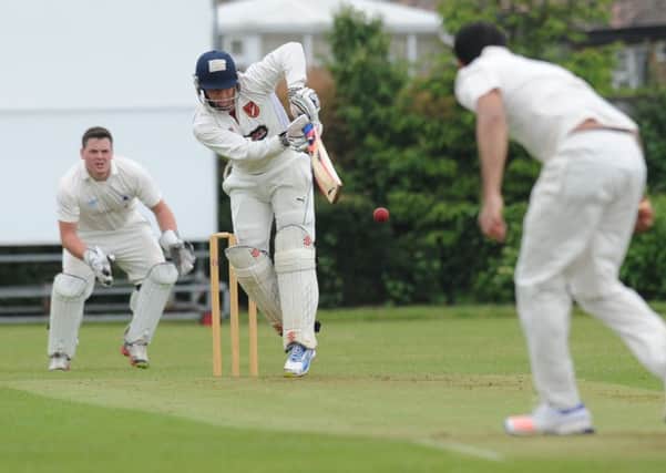 Connor Pearson bats for Ryhope in their weekend clash with Boldon CA. Picture by Tim Richardson