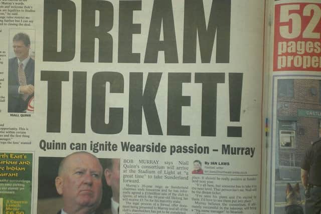 Bob Murray backs Niall Quinn to take Sunderland forward