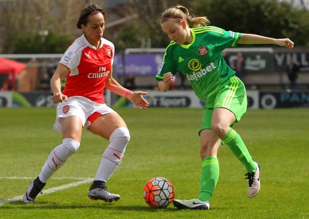 Sunderland's Beth Mead in action.