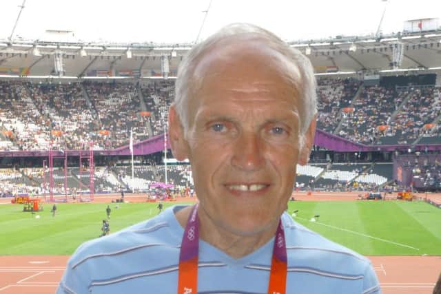Kevin Carr at the 2012 London Olympics.