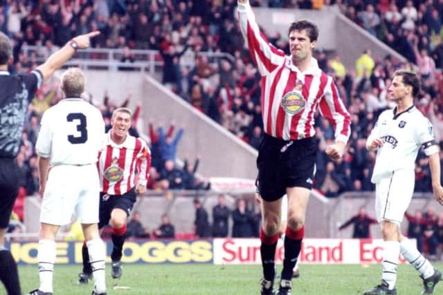 Niall Quinn in his Sunderland playing days