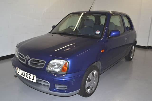 RECOVERED CAR: Robert Hutchinson's car, which has been recovered by police.
