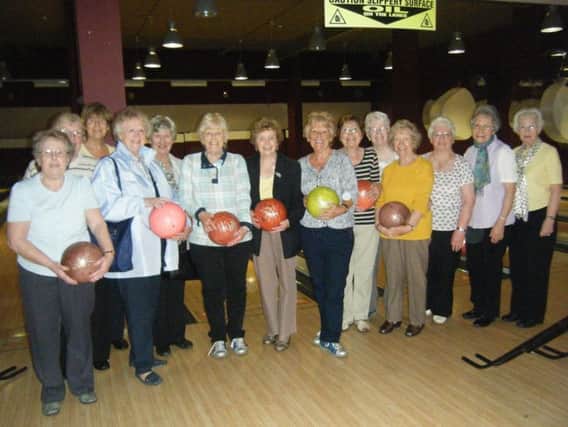 Members of Sunderland Townswomen's Guild had a great time bowling.