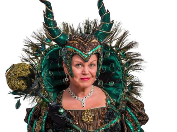 Vicky Entwhistle who will be starring in pantomime, Sleeping Beauty, at The Sunderland Empire this year as the evil Carabosse.