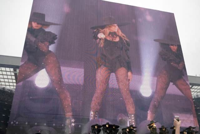 Beyonce at the Stadium of Light