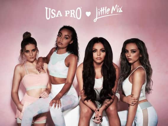 Little Mix are ambassadors for USA Pro.