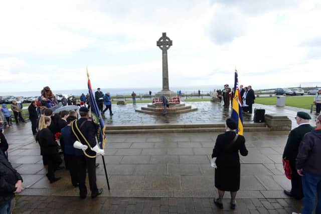 Battle of the Somme ceremony at Terrace Green Seaham.