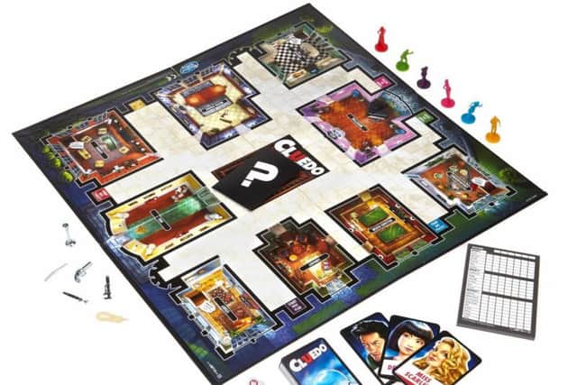 The new Cluedo board game, which has killed off one of its six original characters, Mrs White.