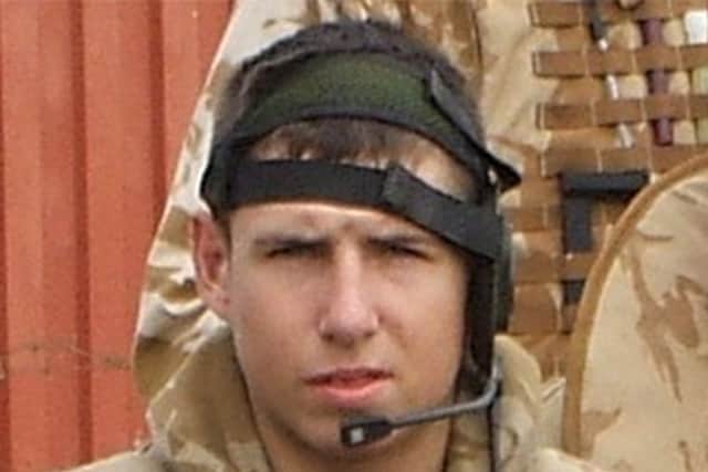 Soldier Private Michael Tench who was killed in Iraq after his patrol vehicle was hit by a roadside bomb.