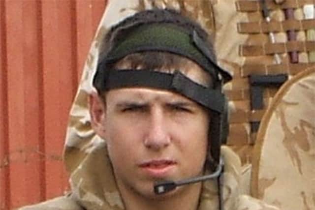 Soldier Private Michael Tench who was killed in Iraq after his patrol vehicle was hit by a roadside bomb.