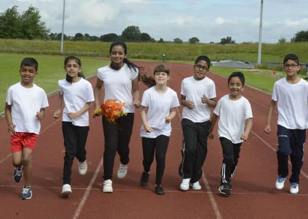 Pupils from Richard Avenue Primary School taking part in their Olympic event at Silksworth Sports Complex.
Tprch carriers