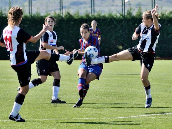 Ladies' football is thriving - but more than half of girls say they gave up sport at 16.