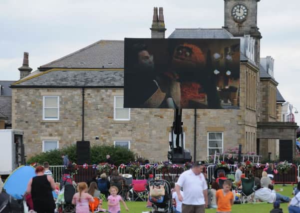 The open air films shown at Seaham Carnival have proved a hit in recent years.