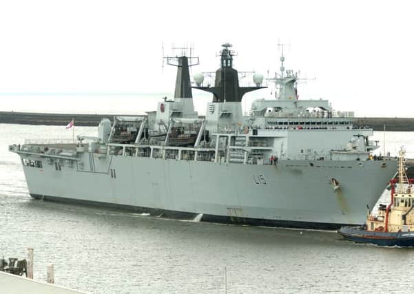 HMS Bulwark.