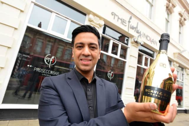 The Funky Indian new Prosecco Bar.
Owner Kam Chera